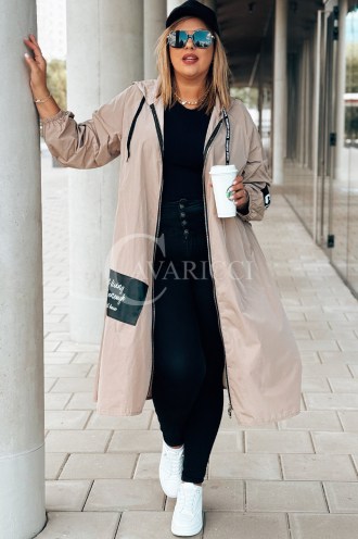 GENUA Kleid in Beige – Große Größen | Cavaricci.de