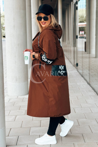 GENUA Kleid in Braun – Große Größen | Cavaricci.de