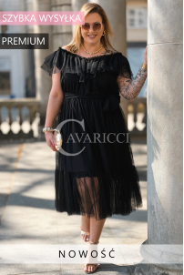 Kleid in Schwarz – Große Größen | Cavaricci.de