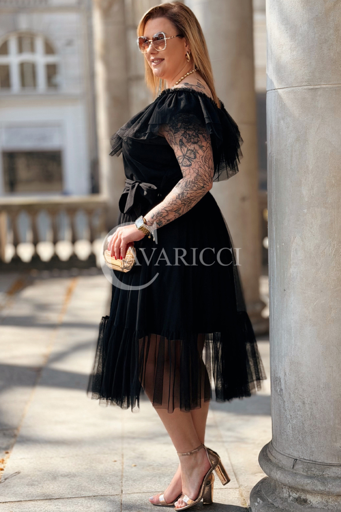 Kleid in Schwarz – Große Größen | Cavaricci.de