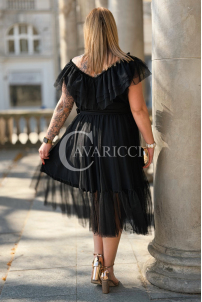 Kleid in Schwarz – Große Größen | Cavaricci.de