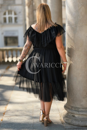 Kleid in Schwarz – Große Größen | Cavaricci.de