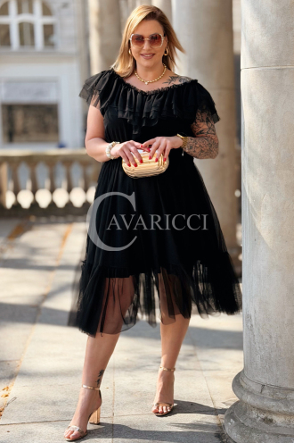 Kleid in Schwarz – Große Größen | Cavaricci.de