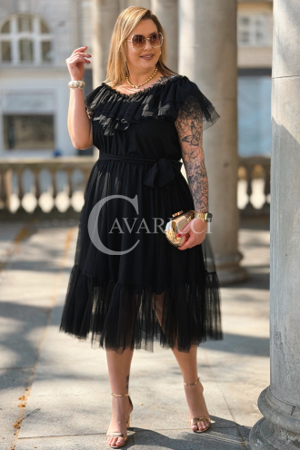 Kleid in Schwarz – Große Größen | Cavaricci.de