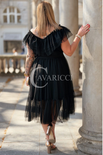 Kleid in Schwarz – Große Größen | Cavaricci.de