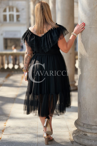 Kleid in Schwarz – Große Größen | Cavaricci.de
