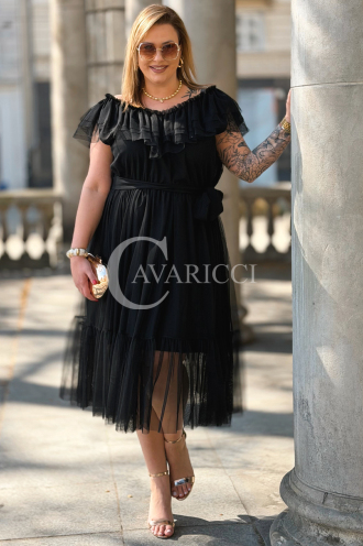 Kleid in Schwarz – Große Größen | Cavaricci.de