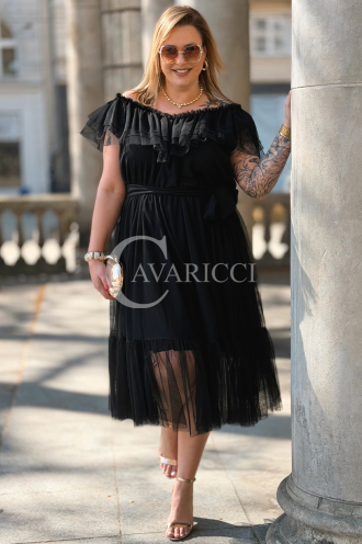 Kleid in Schwarz – Große Größen | Cavaricci.de