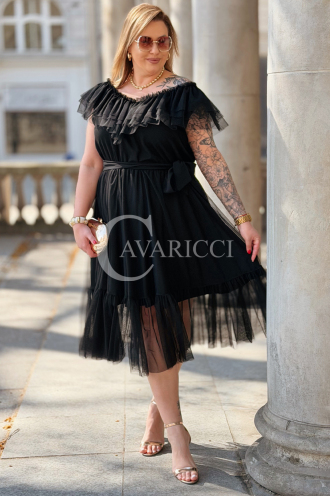 Kleid in Schwarz – Große Größen | Cavaricci.de