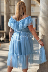 Kleid in Hellblau – Große Größen | Cavaricci.de