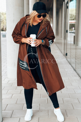 GENUA Kleid in Braun – Große Größen | Cavaricci.de