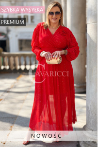 Kleid in Rot – Große Größen | Cavaricci.de