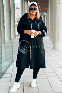 GENUA Kleid in Schwarz – Große Größen | Cavaricci.de