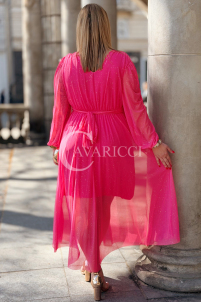 Kleid in Fuchsia – Große Größen | Cavaricci.de
