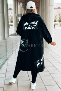 GENUA Kleid in Schwarz – Große Größen | Cavaricci.de