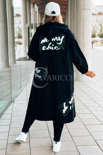 GENUA Kleid in Schwarz – Große Größen | Cavaricci.de