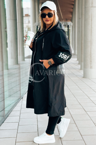 GENUA Kleid in Schwarz – Große Größen | Cavaricci.de