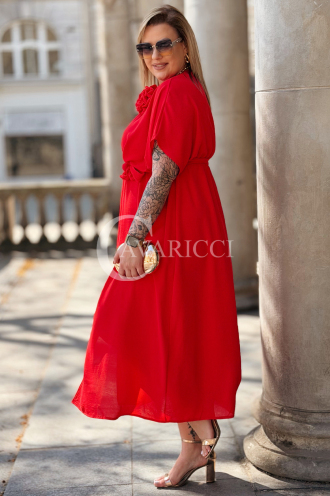 Kleid in Rot – Große Größen | Cavaricci.de