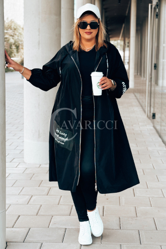 GENUA Kleid in Schwarz – Große Größen | Cavaricci.de