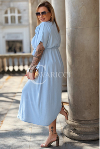Kleid in Hellblau – Große Größen | Cavaricci.de