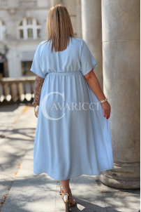 Kleid in Hellblau – Große Größen | Cavaricci.de