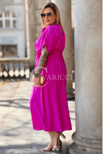 Kleid in Fuchsia – Große Größen | Cavaricci.de
