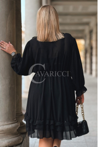 KAJA Kleid in Schwarz – Große Größen | Cavaricci.de