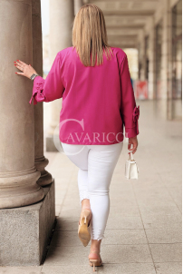 Hose in Fuchsia – Große Größen | Cavaricci.de