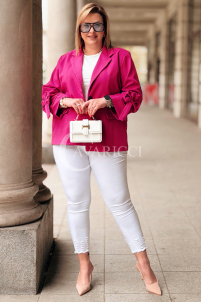 Hose in Fuchsia – Große Größen | Cavaricci.de