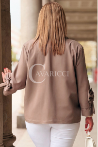 Hose in Taupe – Große Größen | Cavaricci.de