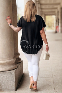 Bluse in Schwarz – Große Größen | Cavaricci.de