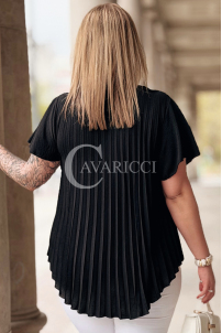 Bluse in Schwarz – Große Größen | Cavaricci.de