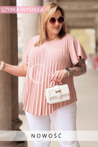 Bluse in Rosa – Große Größen | Cavaricci.de