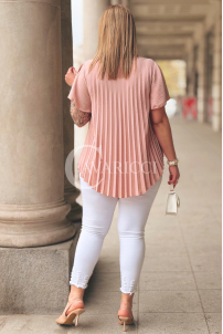 Bluse in Rosa – Große Größen | Cavaricci.de