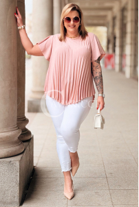 Bluse in Rosa – Große Größen | Cavaricci.de