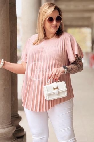 Bluse in Rosa – Große Größen | Cavaricci.de
