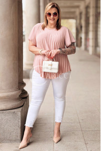 Bluse in Rosa – Große Größen | Cavaricci.de
