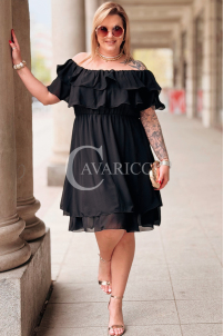 Kleid in Schwarz – Große Größen | Cavaricci.de