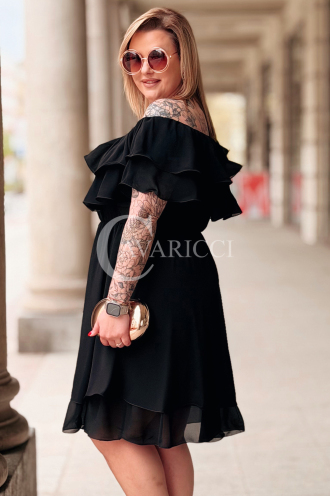 Kleid in Schwarz – Große Größen | Cavaricci.de