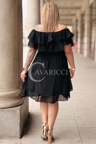 Kleid in Schwarz – Große Größen | Cavaricci.de