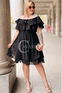 Kleid in Schwarz – Große Größen | Cavaricci.de