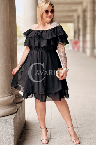 Kleid in Schwarz – Große Größen | Cavaricci.de