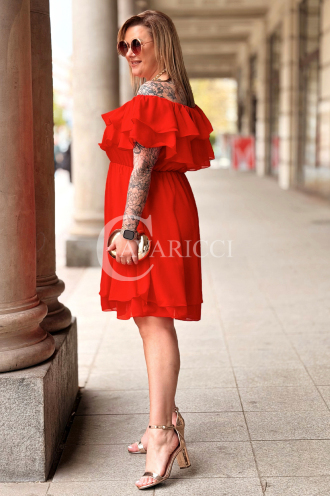 Kleid in Rot – Große Größen | Cavaricci.de