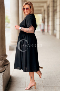 Kleid in Schwarz – Große Größen | Cavaricci.de