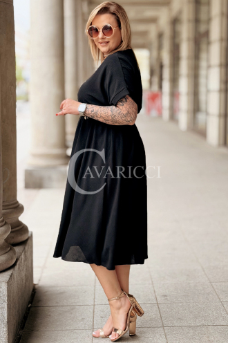 Kleid in Schwarz – Große Größen | Cavaricci.de