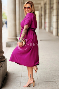 Kleid in Purpur – Große Größen | Cavaricci.de
