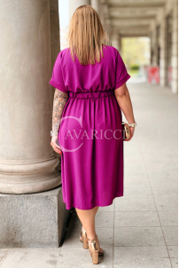 Kleid in Purpur – Große Größen | Cavaricci.de