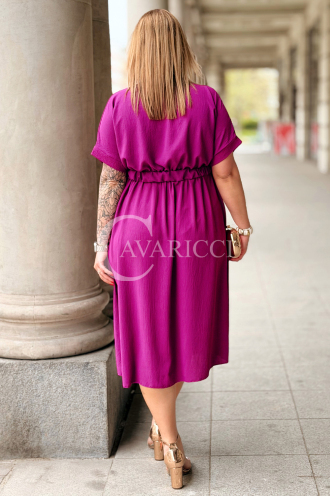 Kleid in Purpur – Große Größen | Cavaricci.de