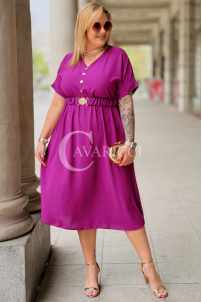 Kleid in Purpur – Große Größen | Cavaricci.de