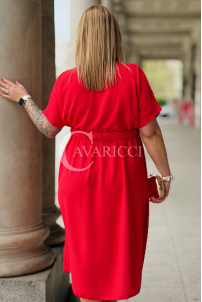 Kleid in Rot – Große Größen | Cavaricci.de